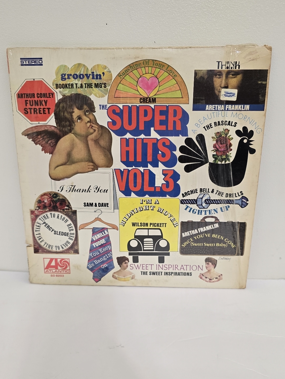 THE SUPER HITS VOL 3 Compilation 1968 Vinyl Atlantic SD 8203 Rock Pop Various